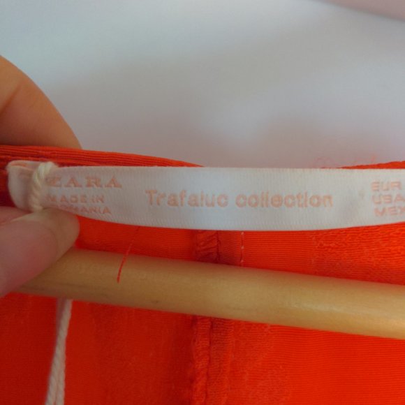 Zara Jacquard Long Sleeved Dress - Picture 4 of 7